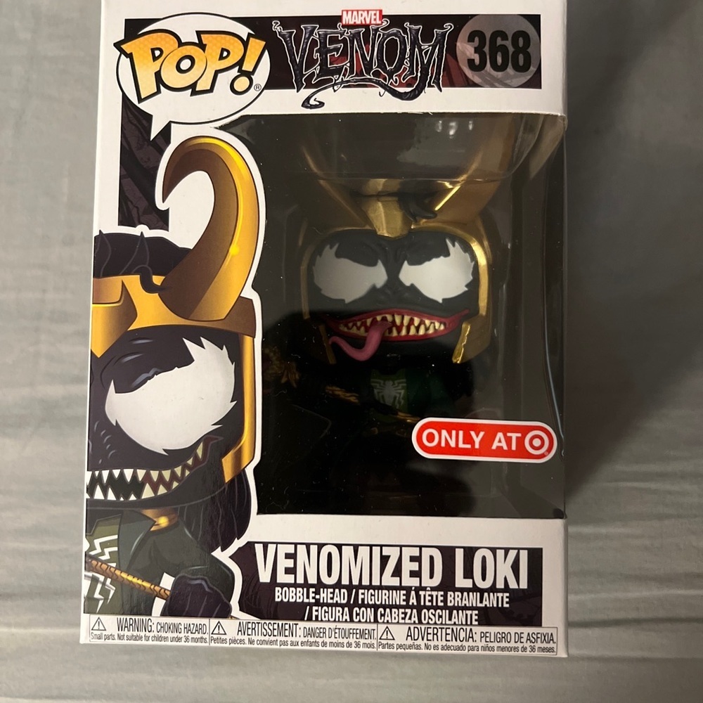 Funko pop! marvel venomized Loki #368
